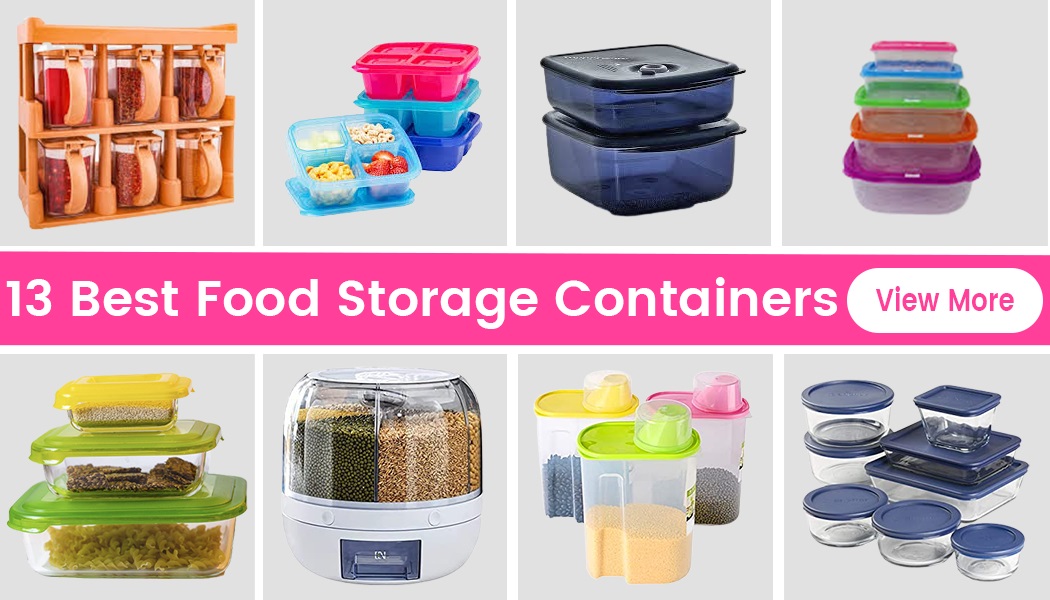 13 Sturdy Food Storage Containers To Help Keep Your Kitchen Organized